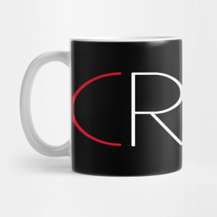 Craic White and Red Mug